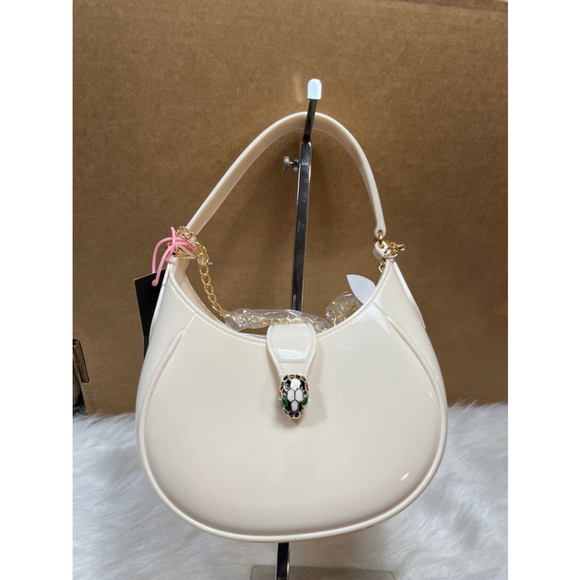 Like dreams Handbags - NWT Like Dreams Jelly Shoulder Bag Cream Small